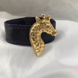 Giraffe cuff bracelet